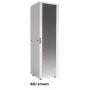 Intellinet 19 tuuman verkkokaappi - vapaasti seisova (Basic), 22HE, 600x800 mm (leveys x syvyys), harmaa, Flatpack, max. 600 kg, yhden pisteen ovilukko, yksi lukko per sivuseinä, käytettävä syvyys 123 - 573 mm, IP20-sertifioitu, teräs