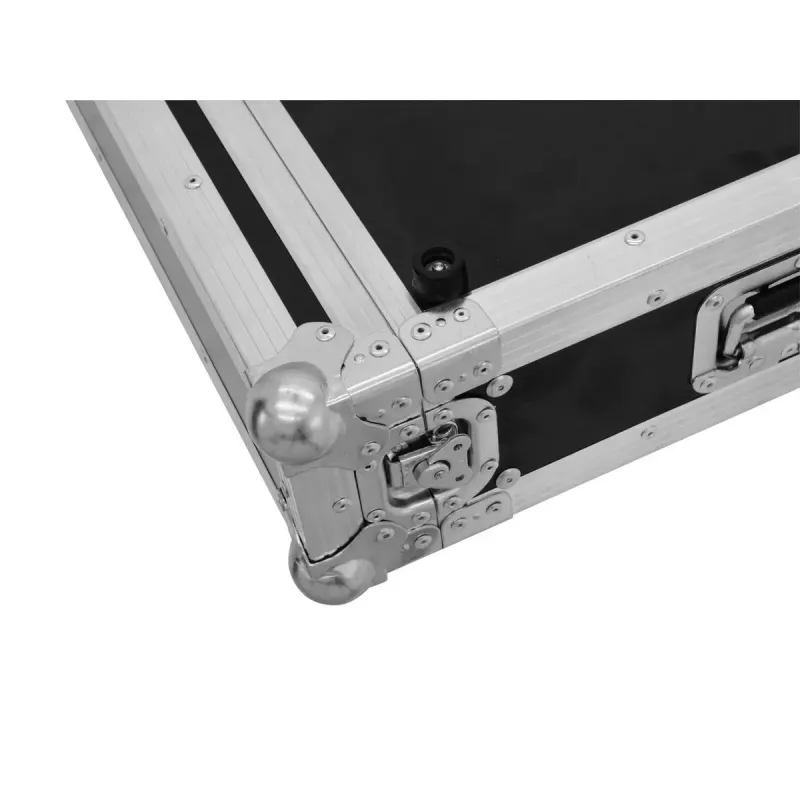 Flightcase Roadinger 30109095 koivu musta hopea 9,8 kg