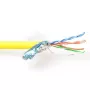 Patch-kaapeli ACT CAT5E F/UTP LSZH säie keltainen 500m