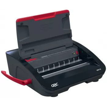 GBC WireBind® WB15E sähköinen sidontakone, lankasidontakone, sähköinen, 125 arkkia, musta, punainen