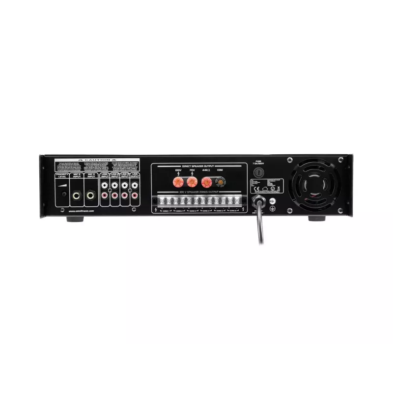 Äänenvahvistin Omnitronic 80709782 180 W luokka A/B musta