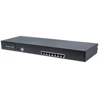 Intellinet modulaarinen 8-porttinen CAT5 VGA KVM-kytkin, käytettäväksi tuotenumerojen 507622, 507738, 507981, 507998, 508025, 508032, 508049 & 508056 kanssa