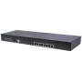Intellinet modulaarinen 8-porttinen CAT5 VGA KVM-kytkin, käytettäväksi tuotenumerojen 507622, 507738, 507981, 507998, 508025, 508032, 508049 & 508056 kanssa