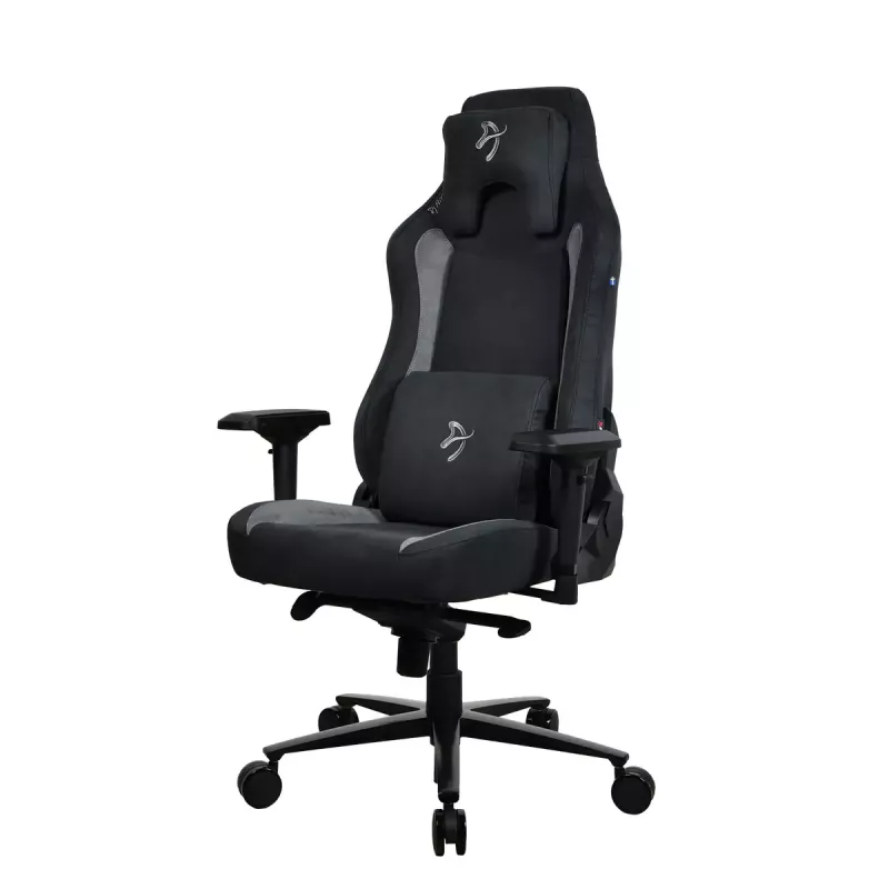 Pelituoli Arozzi Vernazza Supersoft musta ergonominen muotoilu