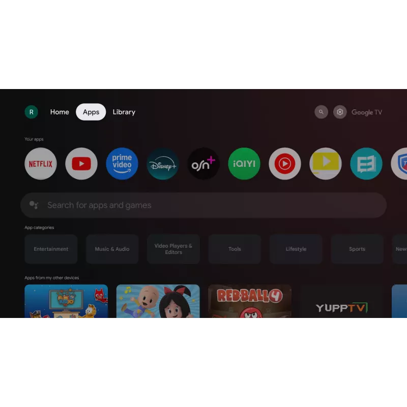 TORNADO 65UA3400X | 65 tuuman kehyksetön 4K UHD Google TV HDR10- ja HLG-tuella