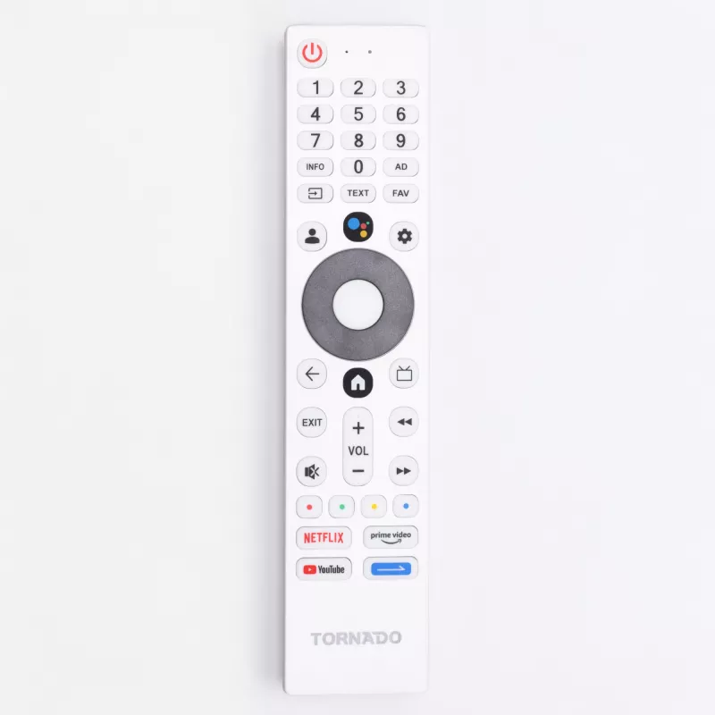 TORNADO 65UA3400X | 65 tuuman kehyksetön 4K UHD Google TV HDR10- ja HLG-tuella