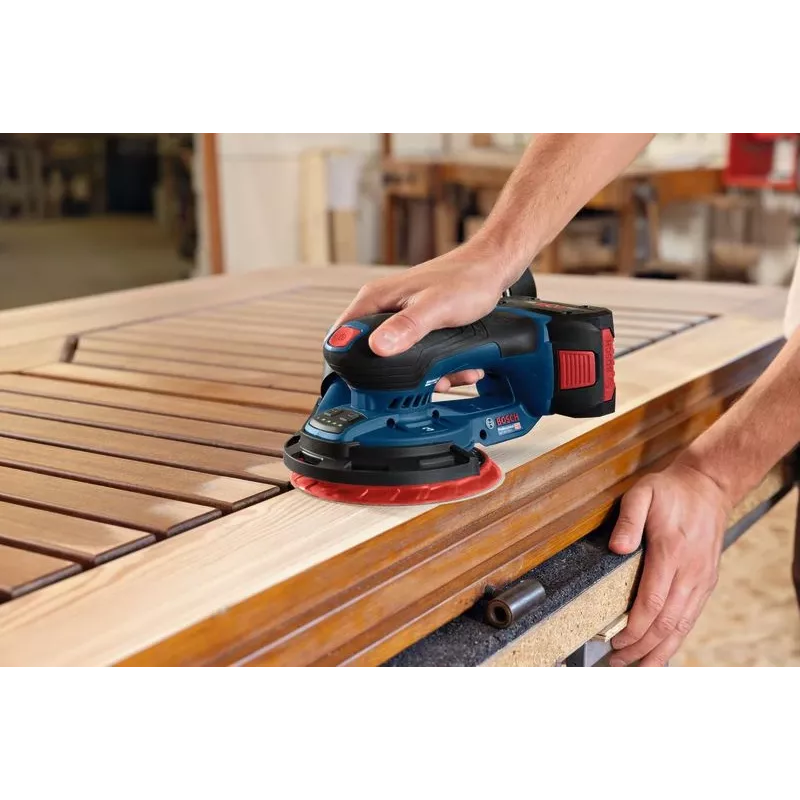 Bosch GEX 18V-150-3 epäkeskohiomakone 10 000 kierr./min 20 000 OPM sininen