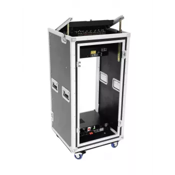 Flightcase Roadinger 30110004 vaneri musta 33,2 kg