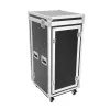 Flightcase Roadinger 30110004 vaneri musta 33,2 kg