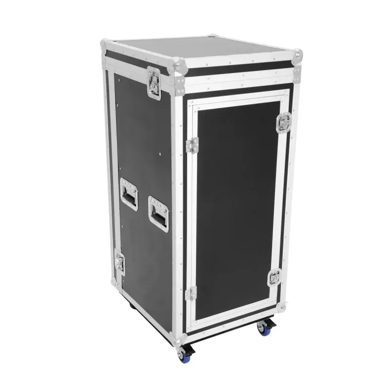 Flightcase Roadinger 30110004 vaneri musta 33,2 kg