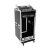Flightcase Roadinger 30110004 vaneri musta 33,2 kg