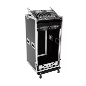 Flightcase Roadinger 30110004 vaneri musta 33,2 kg