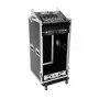 Flightcase Roadinger 30110004 vaneri musta 33,2 kg