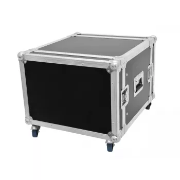 Flightcase Roadinger 30109112 koivu musta hopea 22 kg