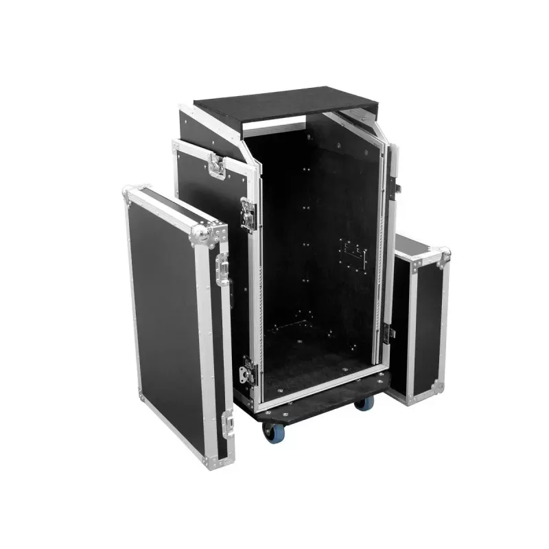 Flightcase Roadinger 3011000P vaneri musta 35,4 kg