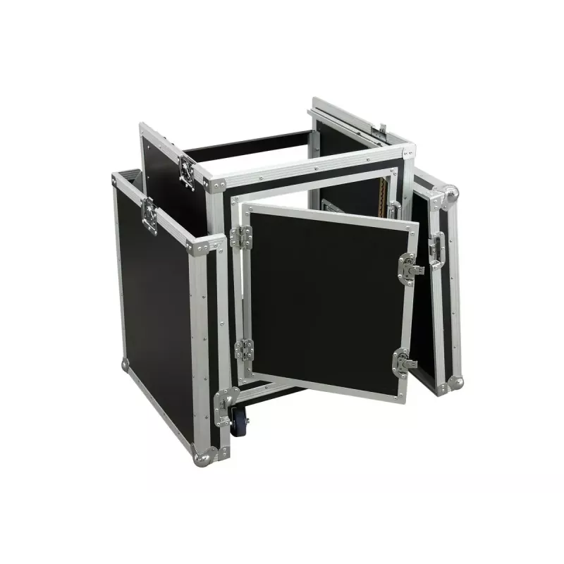 Flightcase Roadinger 3010999M vaneri musta hopea 25 kg