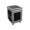 Flightcase Roadinger 3010999M vaneri musta hopea 25 kg