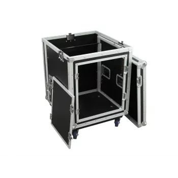 Flightcase Roadinger 3010999M vaneri musta hopea 25 kg