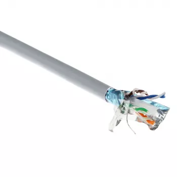 ACT CAT6A F/UTP asennuskaapeli, PVC, AWG 23, CPR: B2ca, 500 m