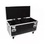 Flightcase Roadinger 30126410 vaneri musta hopea 46,5 kg