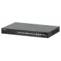 Intellinet 24-porttinen Gigabit Ethernet PoE+ Web-hallittava kytkin 4 Gigabit Combo Base-T/SFP-portilla, IEEE 802.3at/af Power over Ethernet (PoE+/PoE) -yhteensopiva, 370 W, Endspan, 19 tuuman rack-asennus