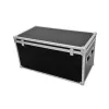 Flightcase Roadinger 30127010 koivu musta hopea 15,7 kg