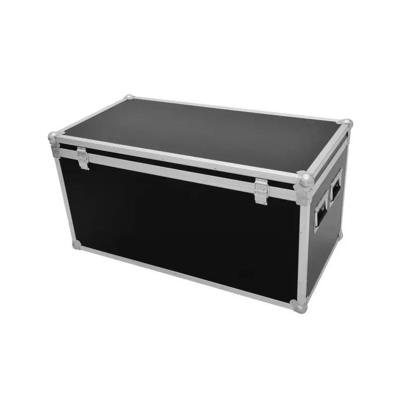 Flightcase Roadinger 30127010 koivu musta hopea 15,7 kg