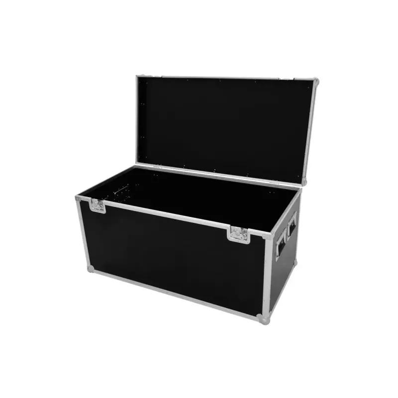 Flightcase Roadinger 30127010 koivu musta hopea 15,7 kg