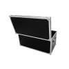 Flightcase Roadinger 30127010 koivu musta hopea 15,7 kg