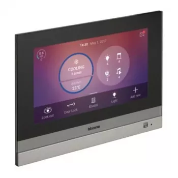 Legrand bticino 3488 Smart Home -keskusohjausyksikkö, langallinen ja langaton, alumiini