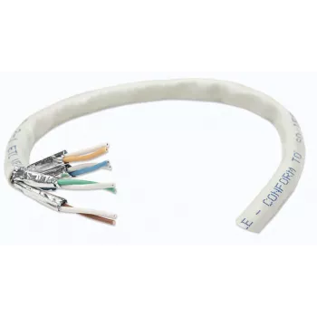 Intellinet Network Bulk Cat6-kaapeli, 23 AWG, massiivilanka, 305 m, harmaa, kupari, S/FTP, laatikko