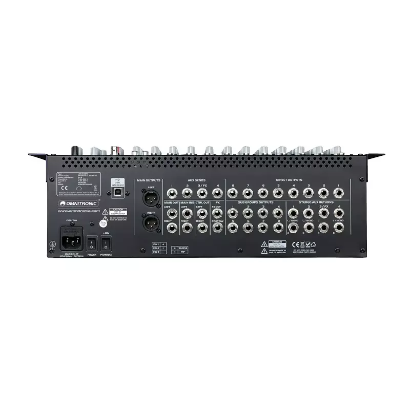 Audion mikseri Omnitronic 10040285