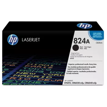 HP 824A musta LaserJet -kuvarumpu, 23 000 sivua, musta, 1 kpl