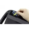 Durable TOUCH 21L suorakaiteen muotoinen ruostumaton teräs musta hopea