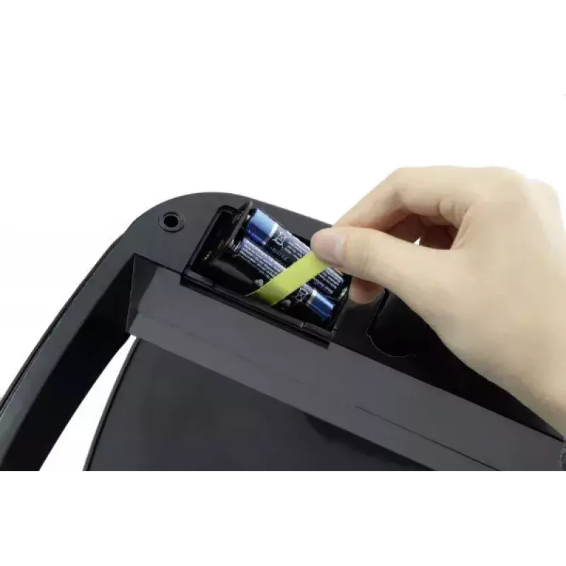 Durable TOUCH 21L suorakaiteen muotoinen ruostumaton teräs musta hopea