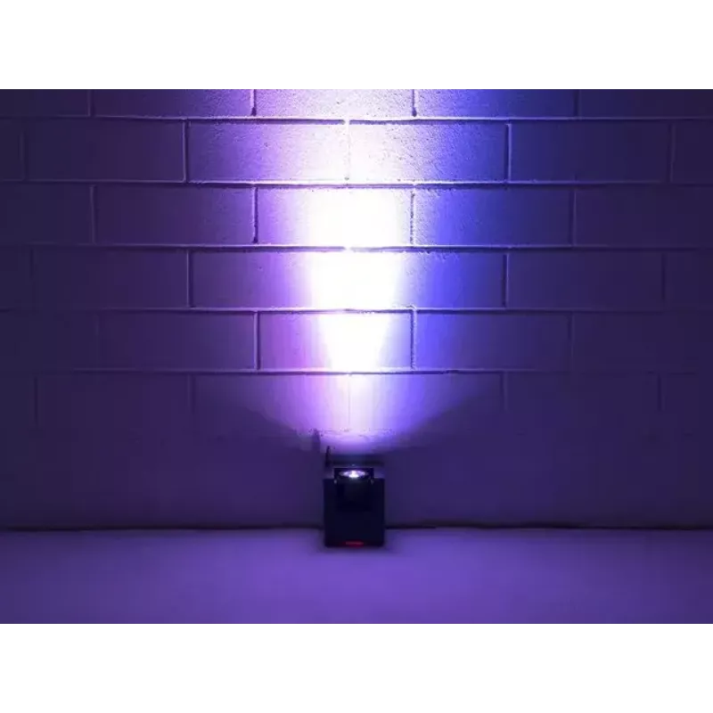 Diskovalo Eurolite UP-1 QCL musta LED 15W DMX