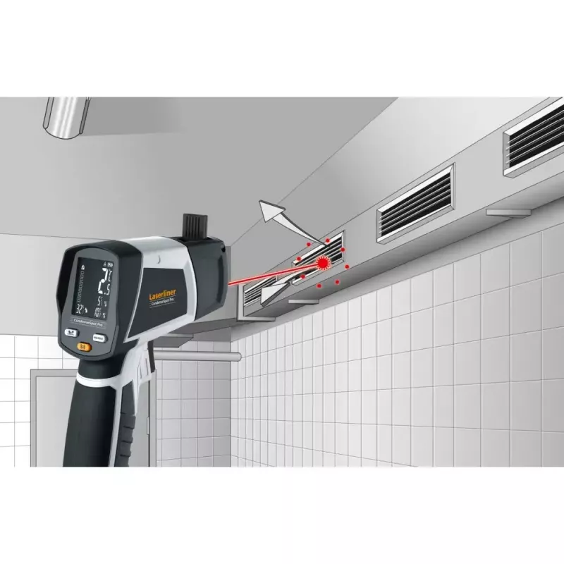 Laserliner CondenseSpot Pro lämpötila- ja kosteusmittari