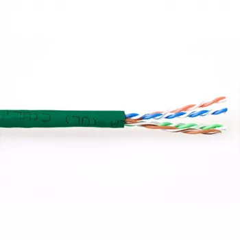 Patch-kaapeli ACT CAT6A U/UTP PVC 305m vihreä