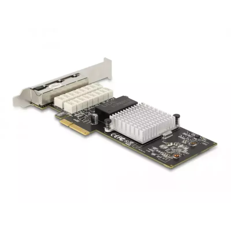 DeLOCK 88610 PCIe-liitäntäkortti RJ-45 Intel i350 4 Gbit/s