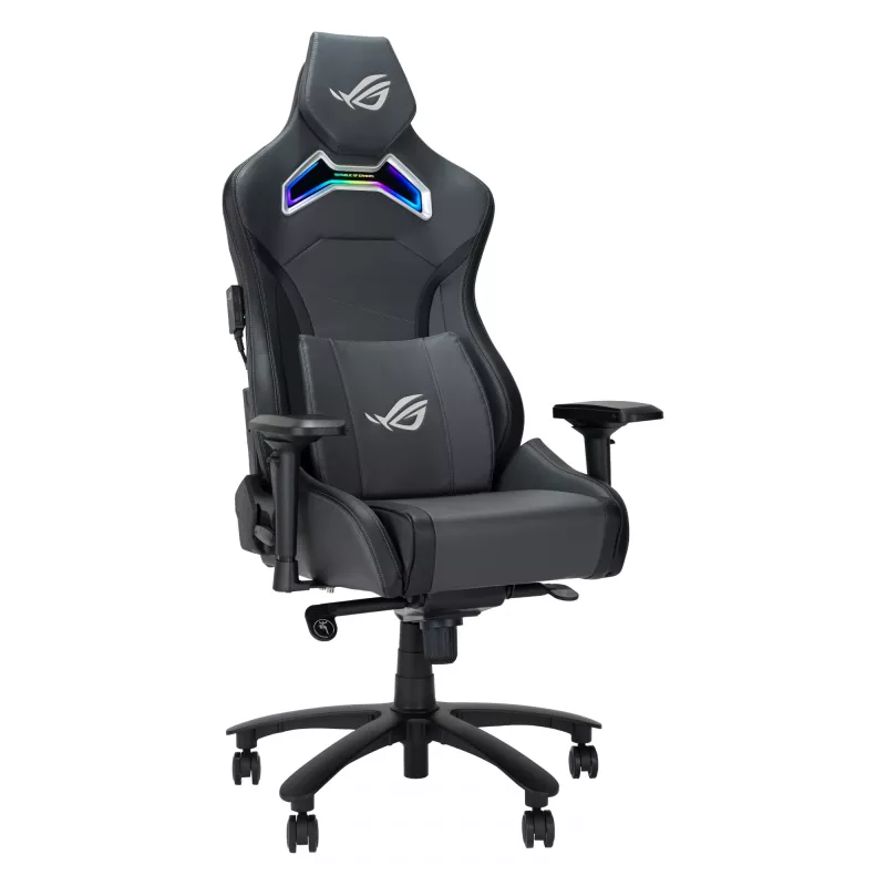 ASUS ROG Chariot X yleispelituoli pehmustettu istuinosa harmaa