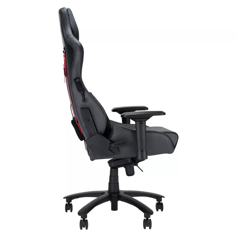 ASUS ROG Chariot X yleispelituoli pehmustettu istuinosa harmaa