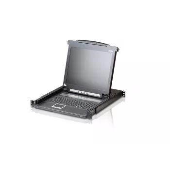 ATEN CL1000N KVM-kytkin telineasennus musta