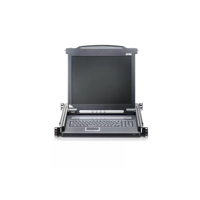 ATEN CL1000N KVM-kytkin telineasennus musta