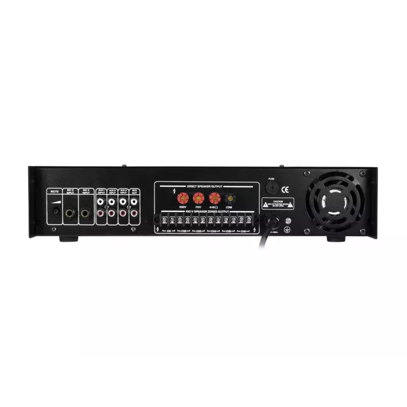 Äänenvahvistin Omnitronic 80709752 esitys/näyttämö musta