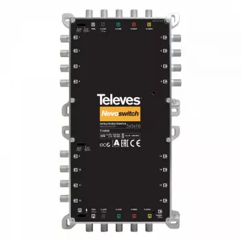 Satelliittimonikytkin Televes MS512NCQ 5 tuloa 12 lähtöä