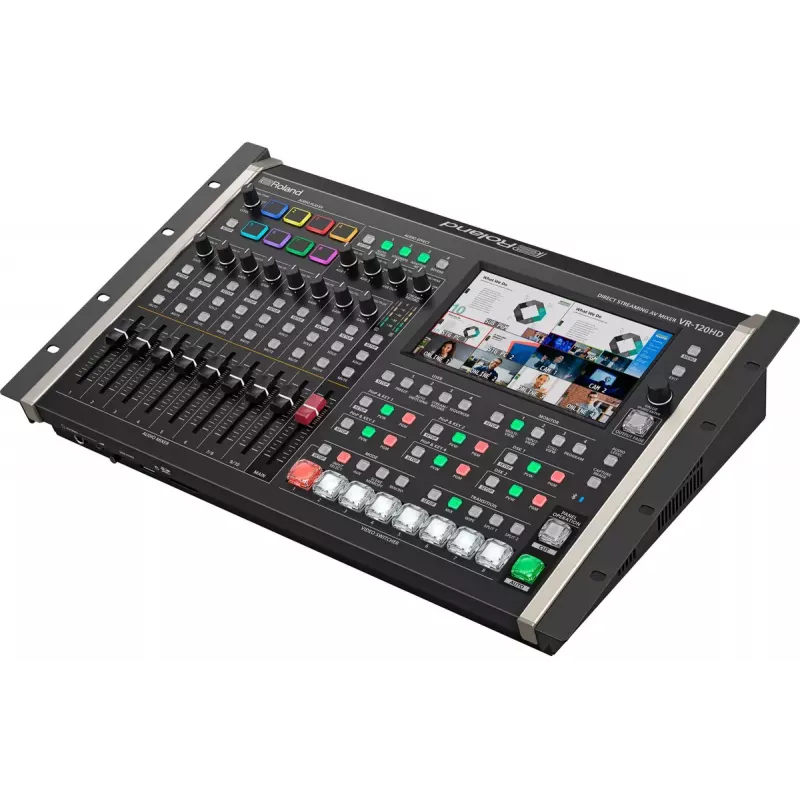 Audiomikseri Roland VR-120HD 42 kanavaa 24 bit 48 kHz musta