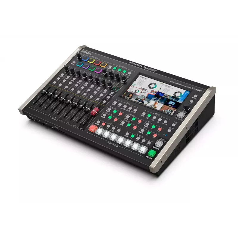 Audiomikseri Roland VR-120HD 42 kanavaa 24 bit 48 kHz musta
