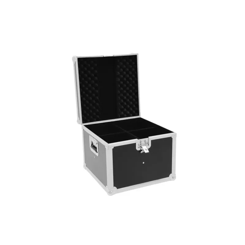 Flightcase Roadinger 31000565 koivu musta hopea 10,9 kg