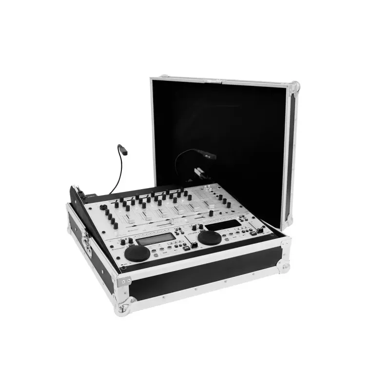 Flightcase Roadinger 30111561 vaneri musta hopea 9,2 kg