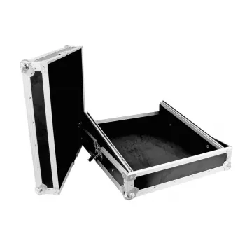 Flightcase Roadinger 30111561 vaneri musta hopea 9,2 kg